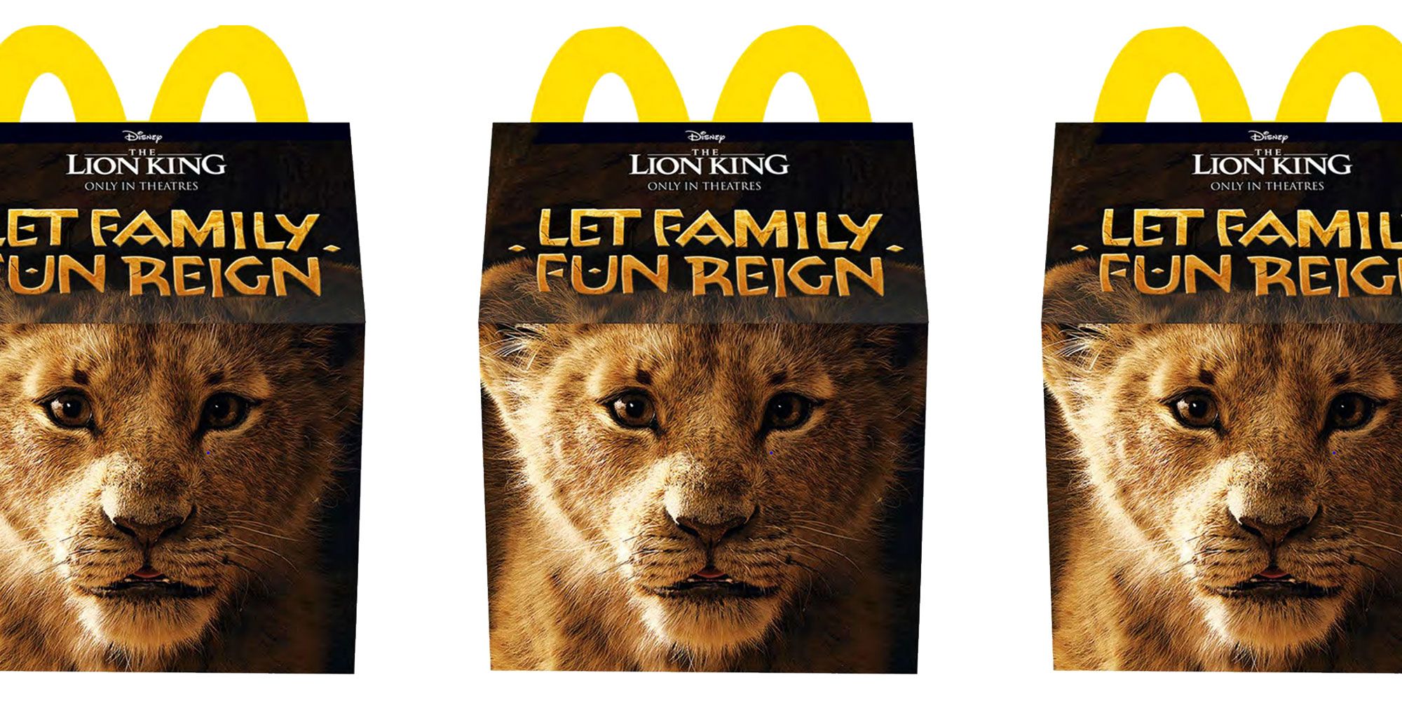 2019 McDonalds Disney Lion King Movie STICKERS Lot of Mufasa - Simba 3 