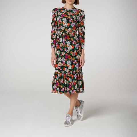 Holly Willoughby Looks Ready For Spring In Floral L K Bennett Frock