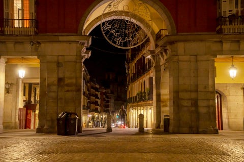 the main square in a scene from 