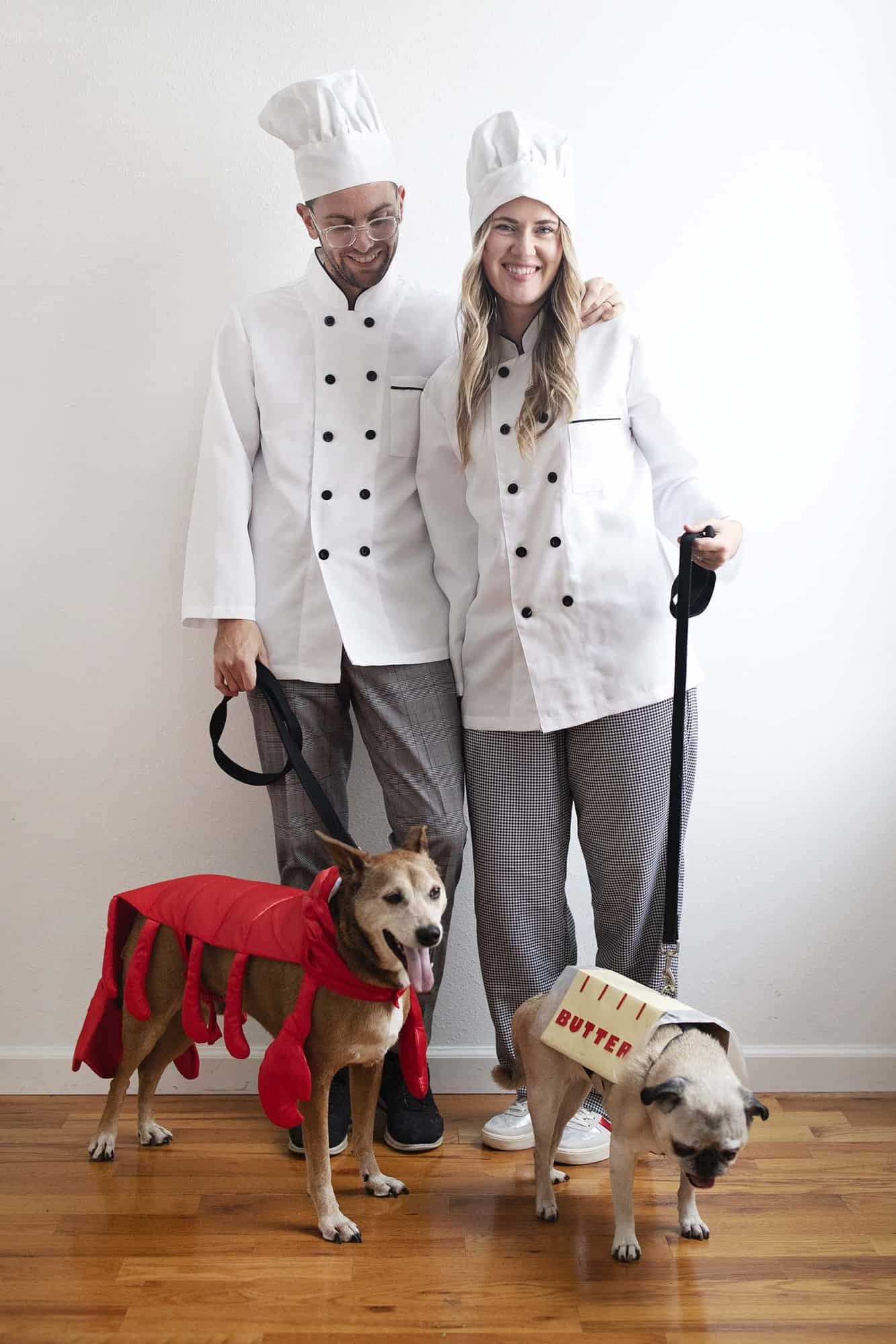 boy and girl dog matching outfits