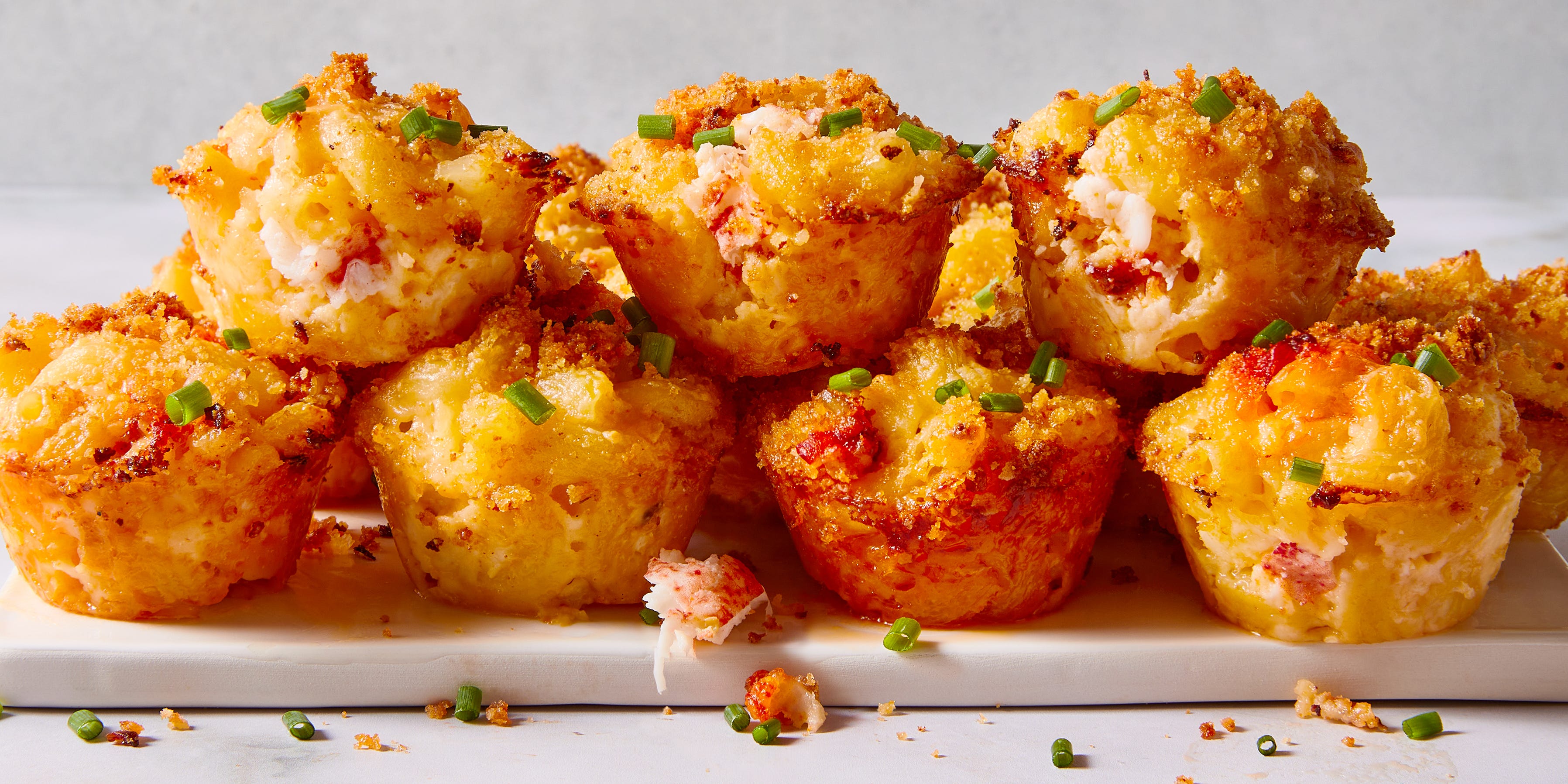 Lobster Mac & Cheese Bites Are A Party Showstopper