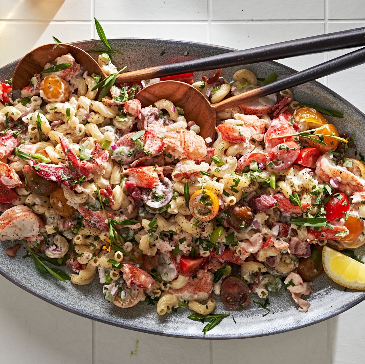 This Lobster Roll Pasta Salad Will Elevate Your Next Potluck