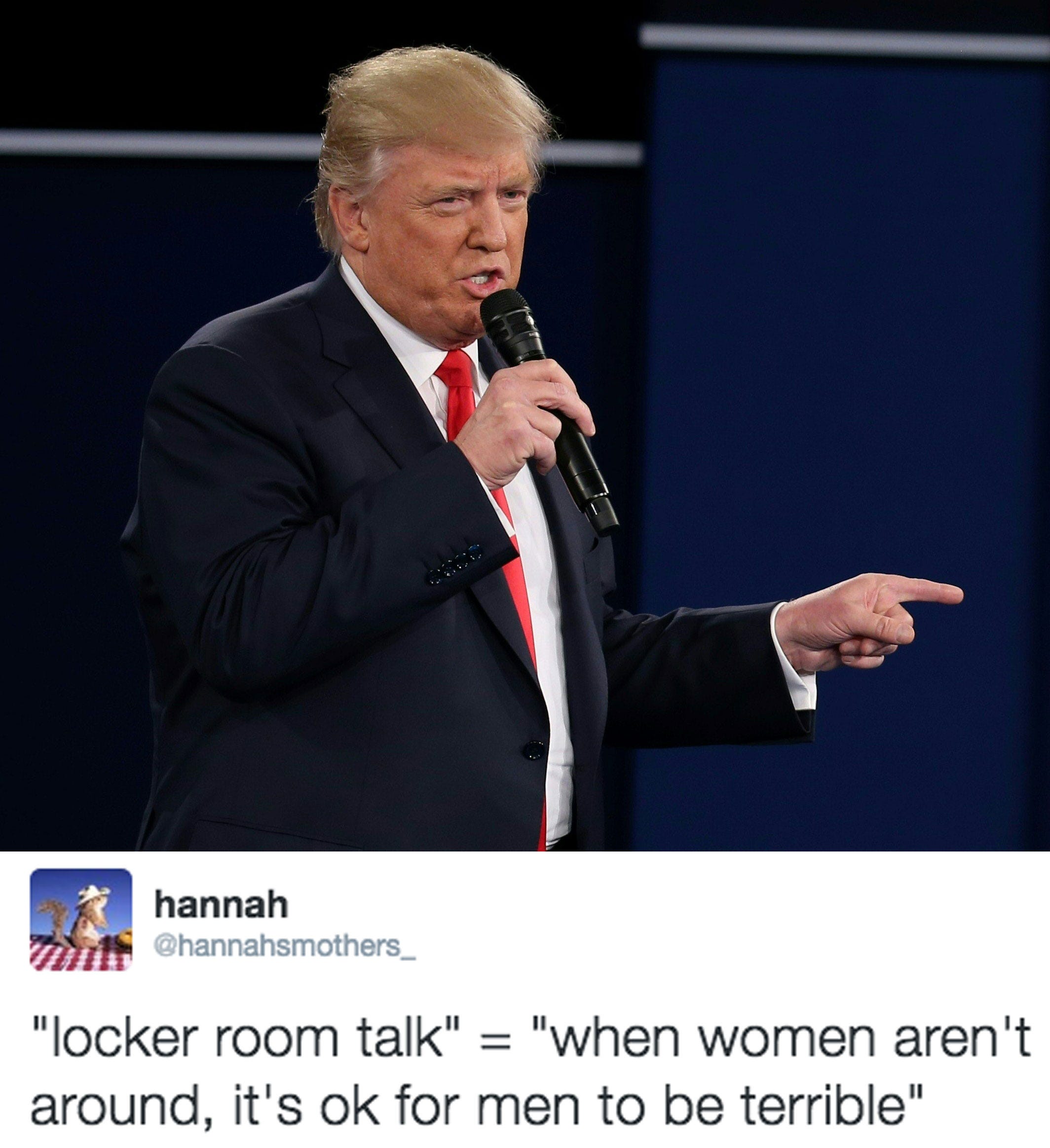 Locker Room Talk - Donald Trump Said Leaked Audio Was Just Locker ...