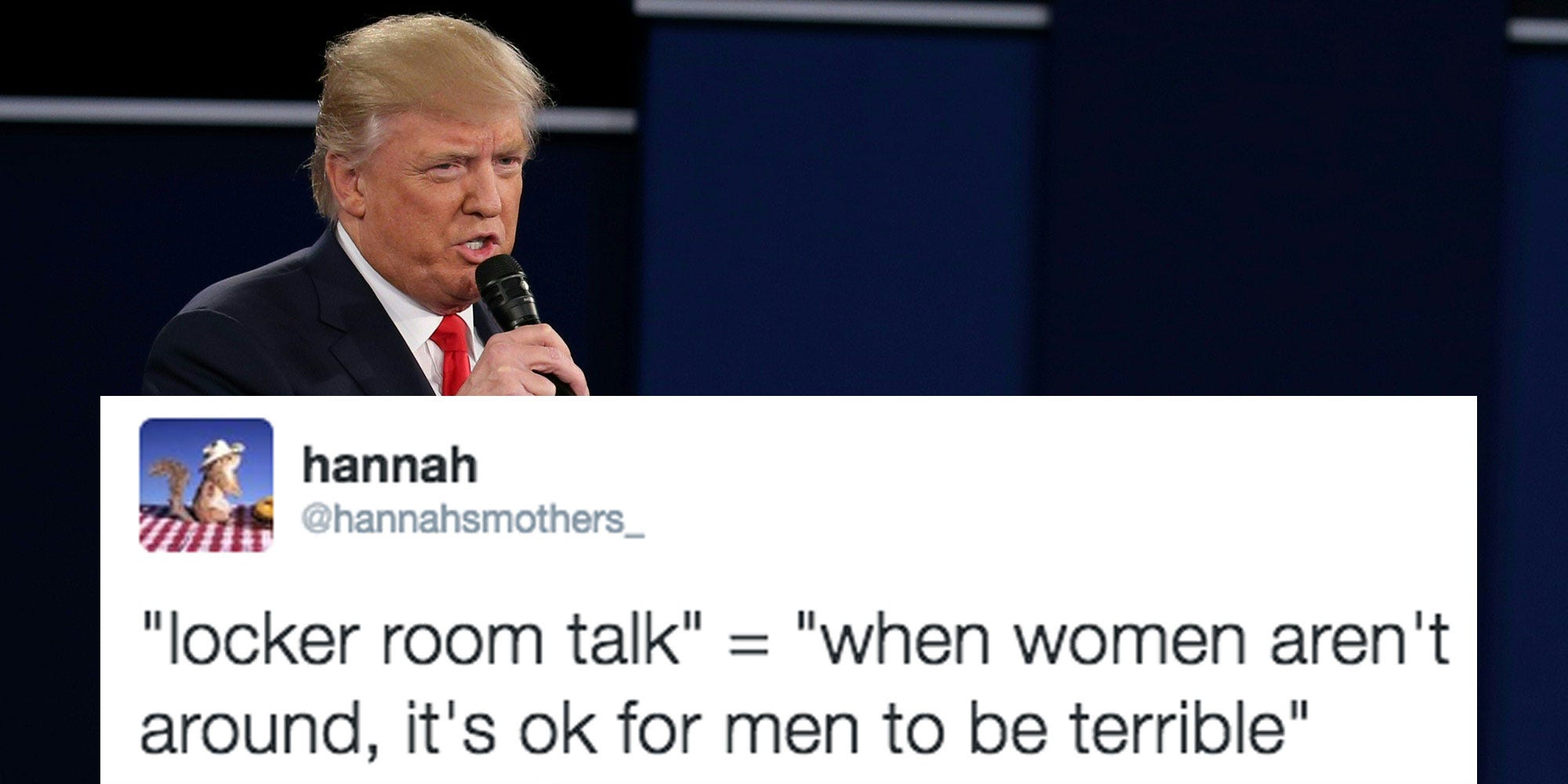 Locker Room Talk - Donald Trump Said Leaked Audio Was Just Locker ...