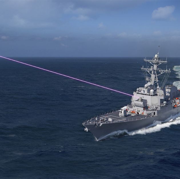 The Navy Is Getting Really Into Lasers