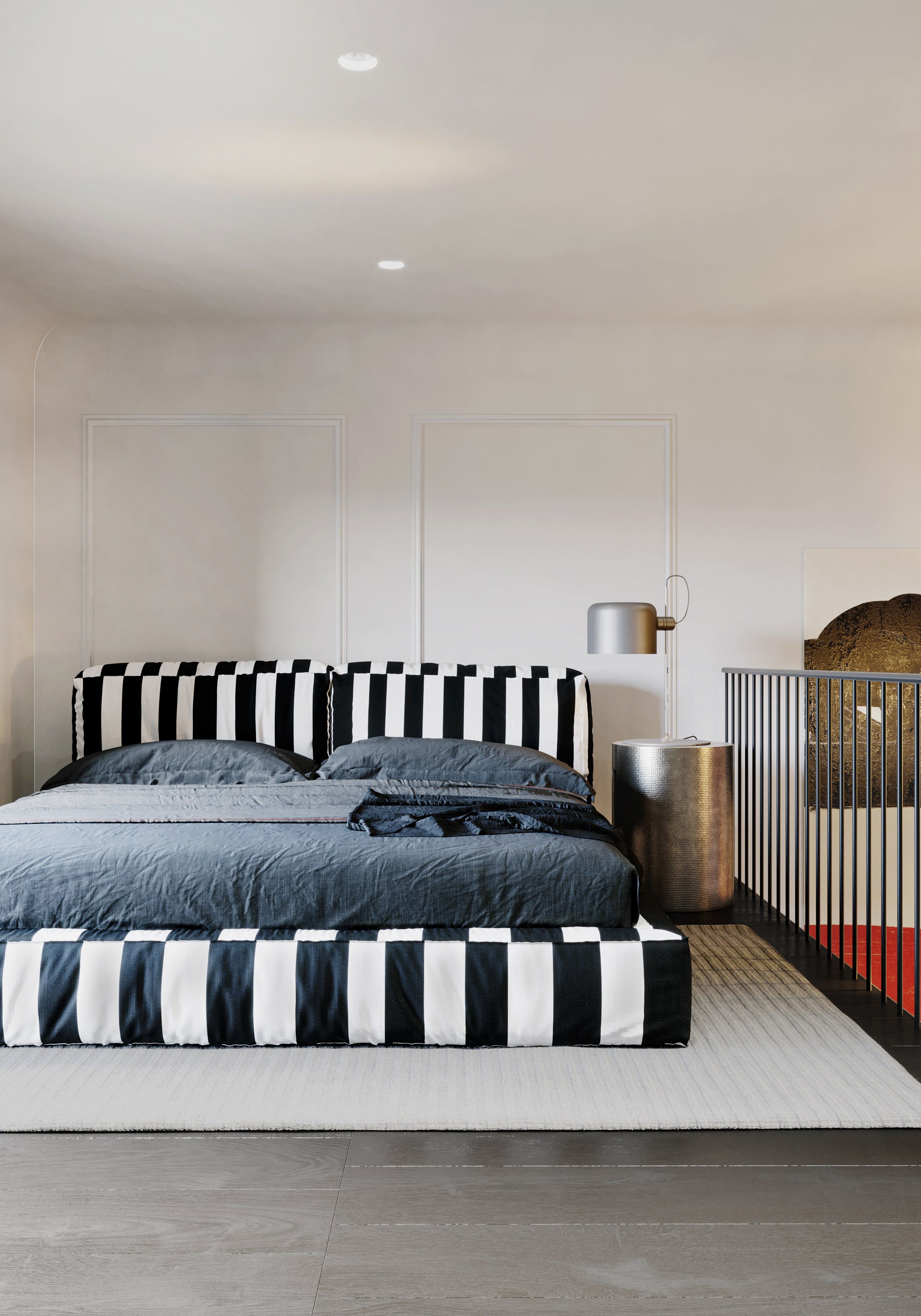20 Stylish Loft Bedroom Ideas Clever, Loft Platform Bed Frame