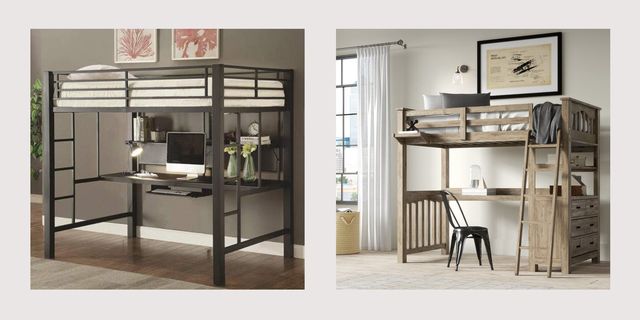 13 Best Loft Beds For S, Bed And Desk Combo Teenager