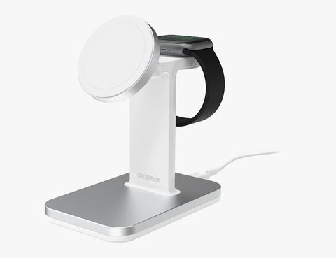 white otterbox charging station with magsafe
