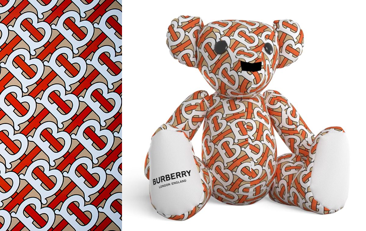 burberry teddy bear logo