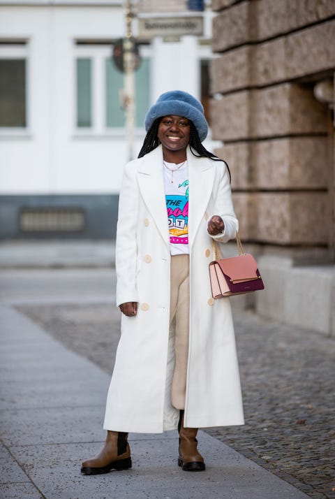 Cómo combinar un abrigo blanco: 20 ideas de 'looks'