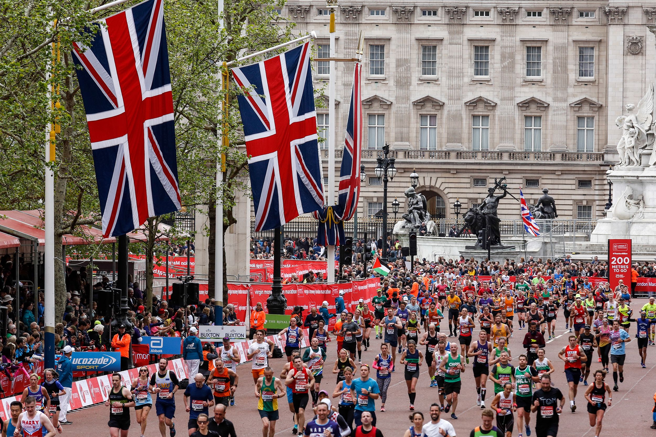 How can i watch the london marathon