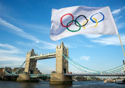 London Olympics Flag