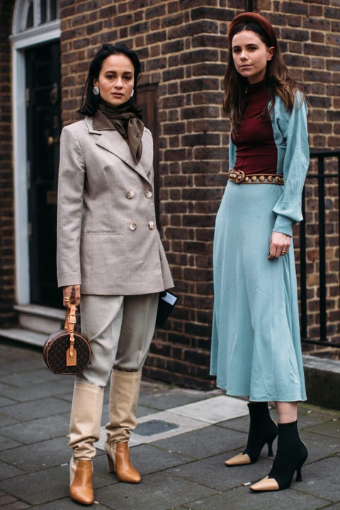 London Fashion Week street style