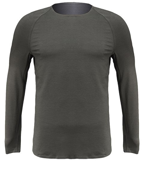 Clothing, Long-sleeved t-shirt, Sleeve, Black, T-shirt, Active shirt, Outerwear, Jersey, Neck, Top, 