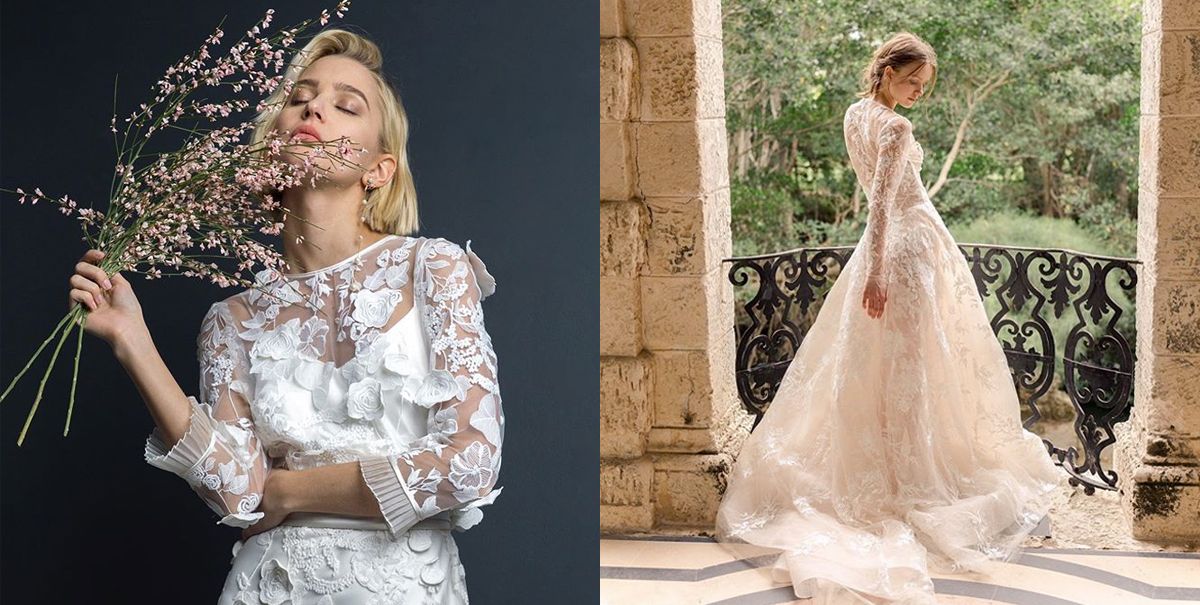 26 long sleeve wedding dresses: best fashion editor picks