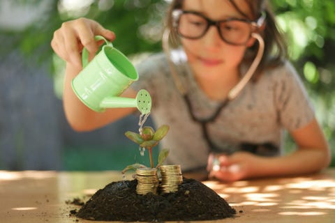 How To Invest For Your Children S Future - look after your money and it will grow