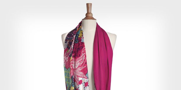 Infinity Scarf: Ford Warriors in Pink