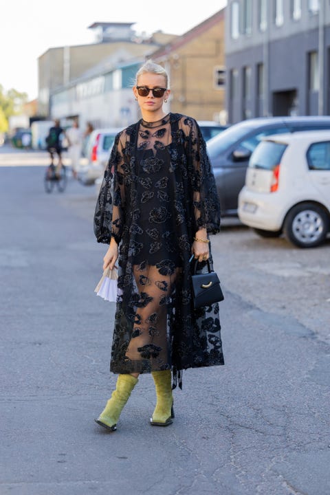 Looks inspiración de vestidos con botas Looks inspiración de vestidos con botas