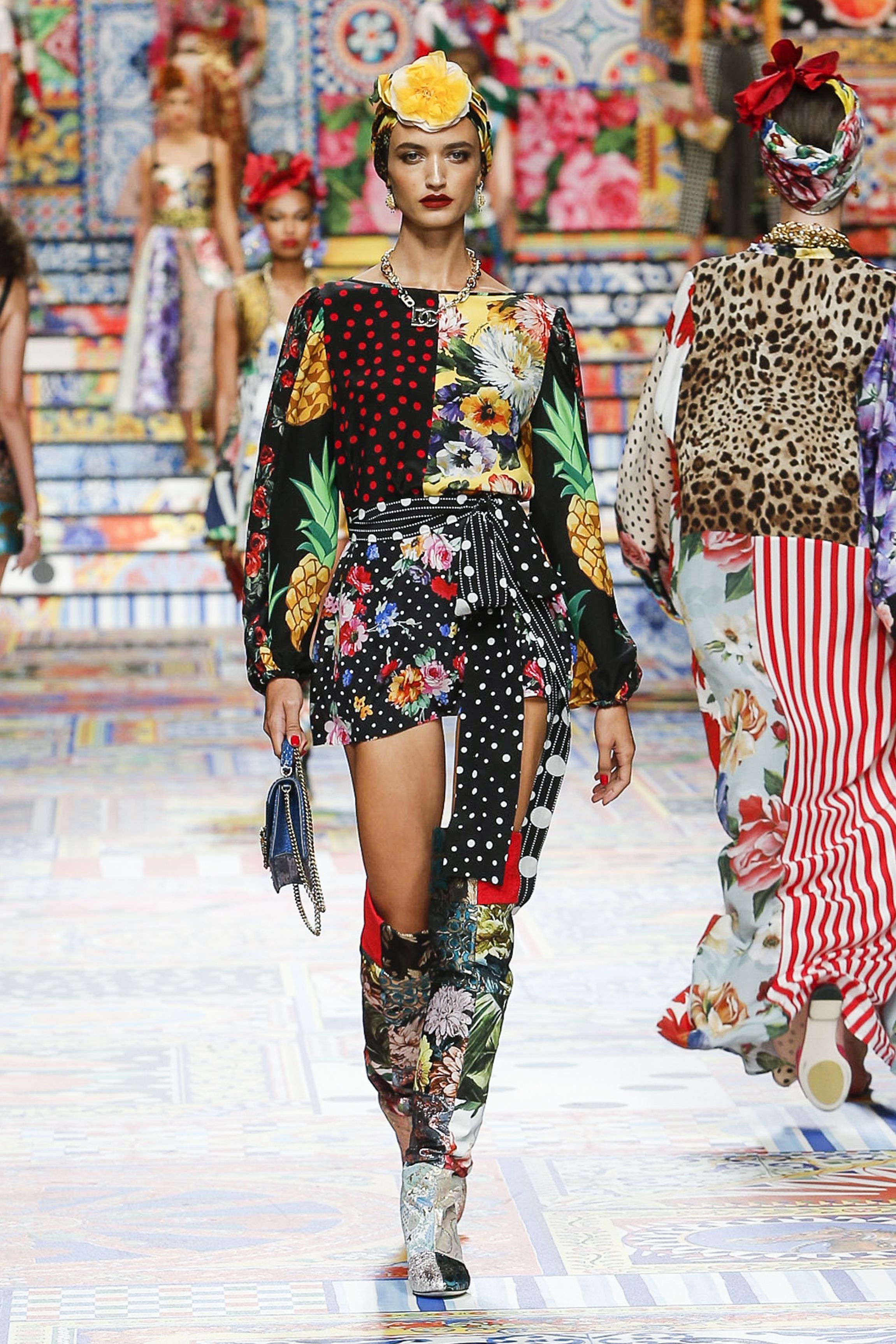 dolce gabbana patchwork