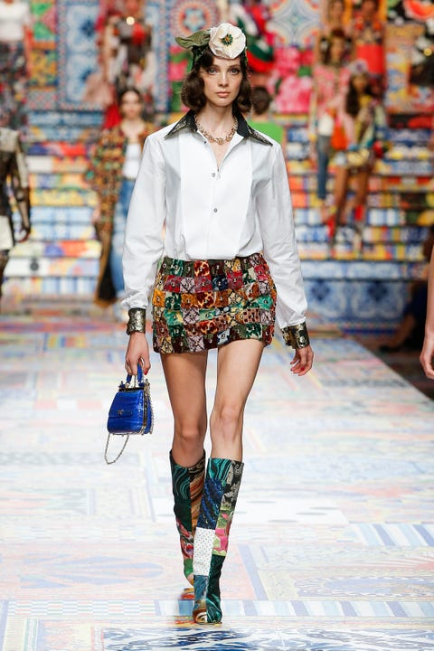 Dolce & Gabbana Make A Case For Sicilian Patchwork