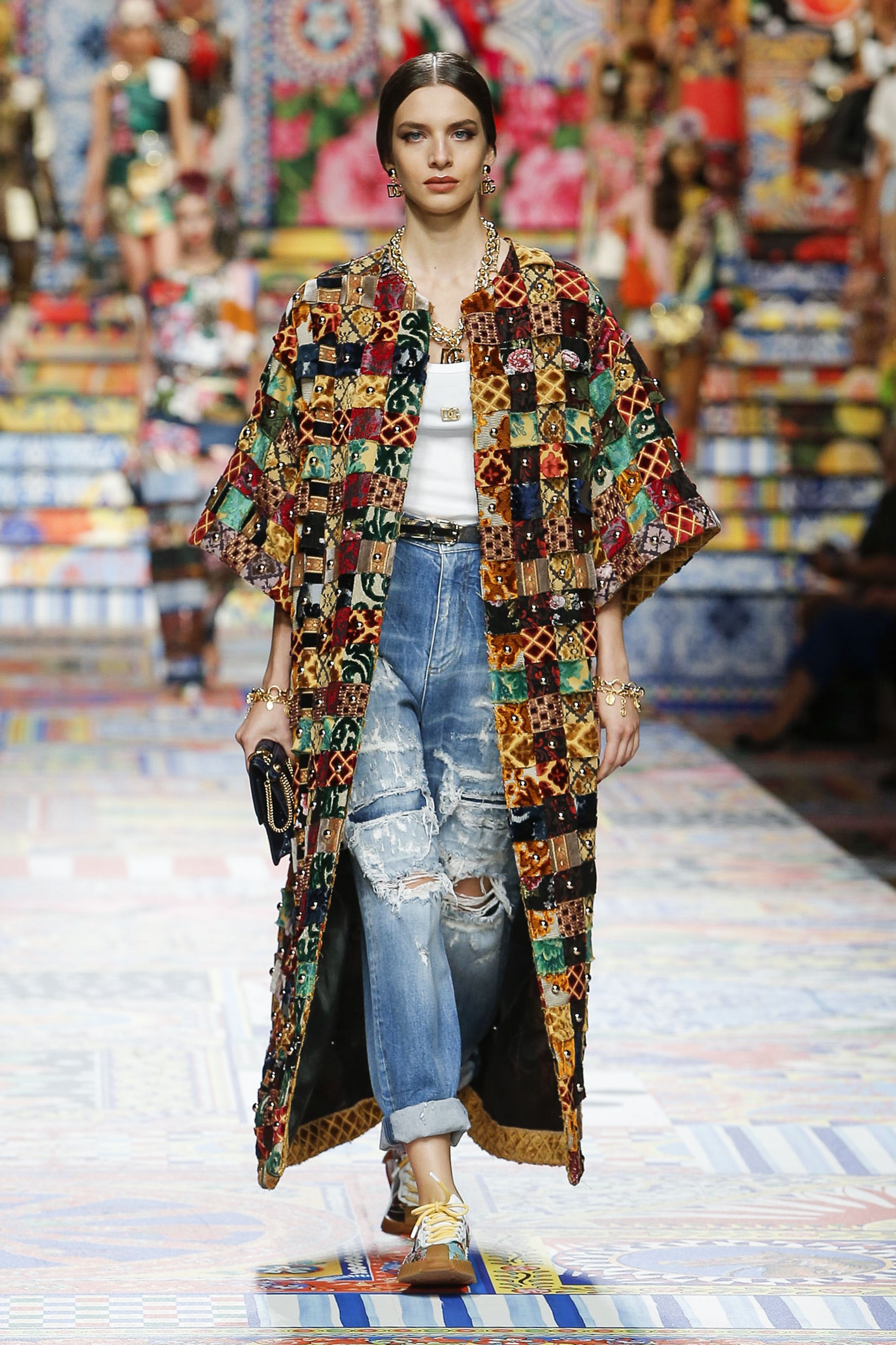 dolce gabbana patchwork