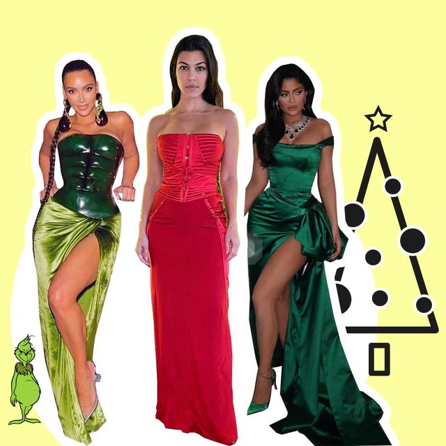 Los 'looks' más icónicos de las Kardashian para Navidad