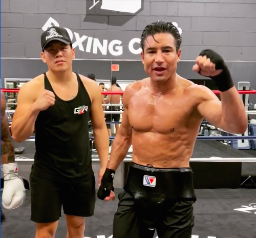 Mario Lopez Shows Off His Abs at Age 48 After a Boxing Workout