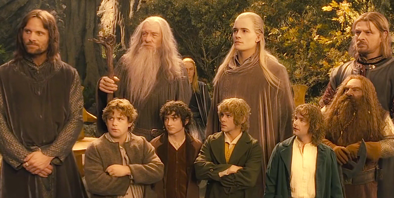 Lord Of The Rings Group Of Nine Lord Of The Rings Group Of Nine