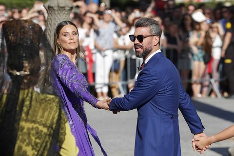 Vania Millán y Lorena Gómez coinciden en la boda de Sergio Ramos y Pilar Rubio