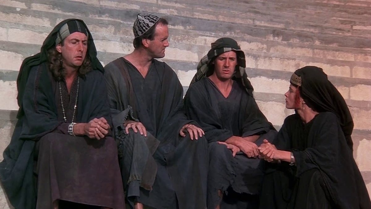 ‘The life of Brian’ by Monty Python is not touched: John Cleese assures that he will not eliminate a controversial scene in his theatrical version to avoid offending the new generations