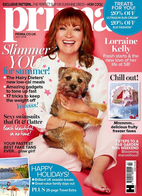 How adorable are these photos of Lorraine Kelly with her dog?