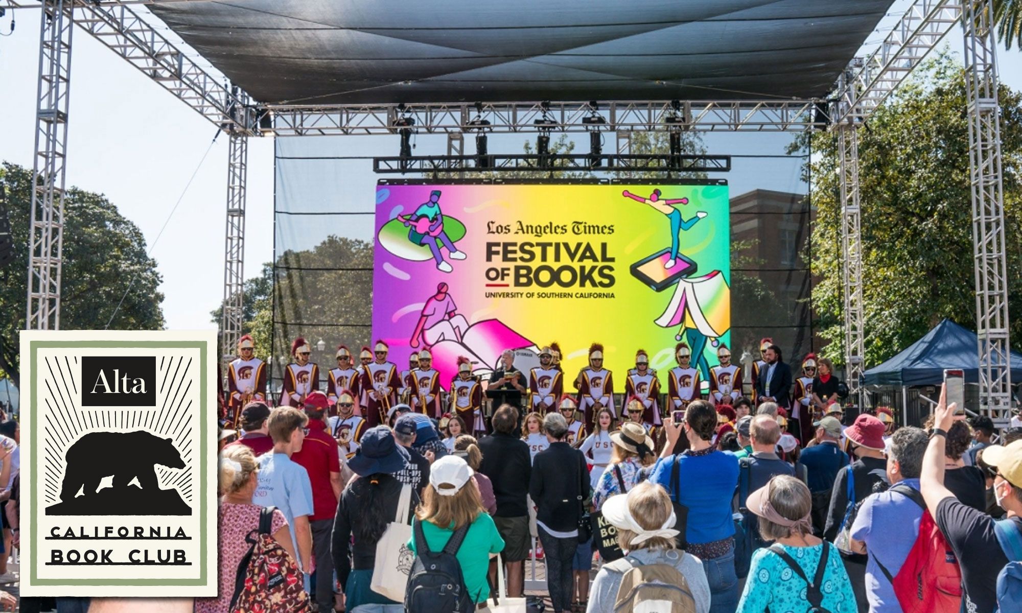 Visit the California Book Club at the Los Angeles Times Festival of Books