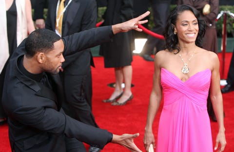 Will Smith hype Jada Pinkett Smith on the SAG red carpet? Smith hype Jada Pinkett Smith on the slack red carpet