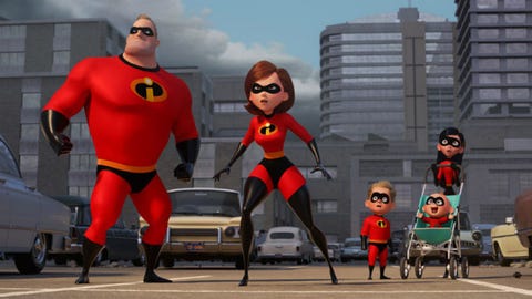 Gli Incredibili 2 e la famiglia si sono riuniti
