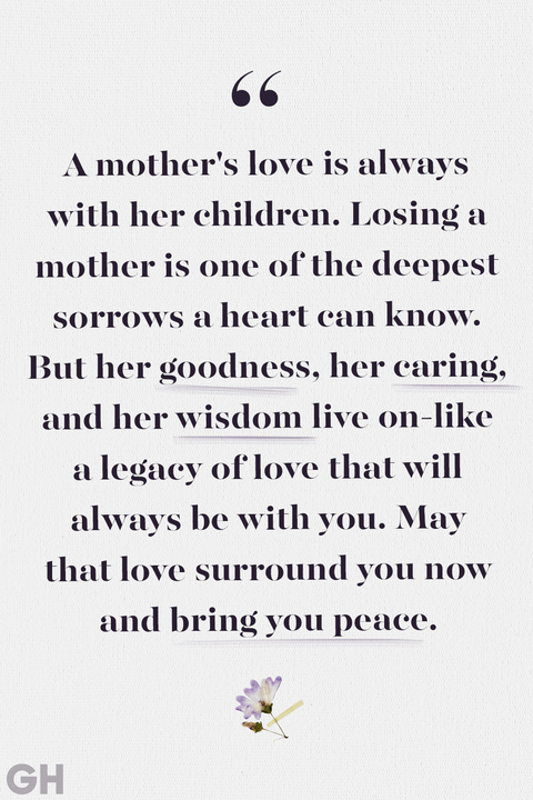 What to say to a friend who lost a parent 24 Comforting Loss Of Mother Quotes Quotes To Remember Moms Who Passed Away