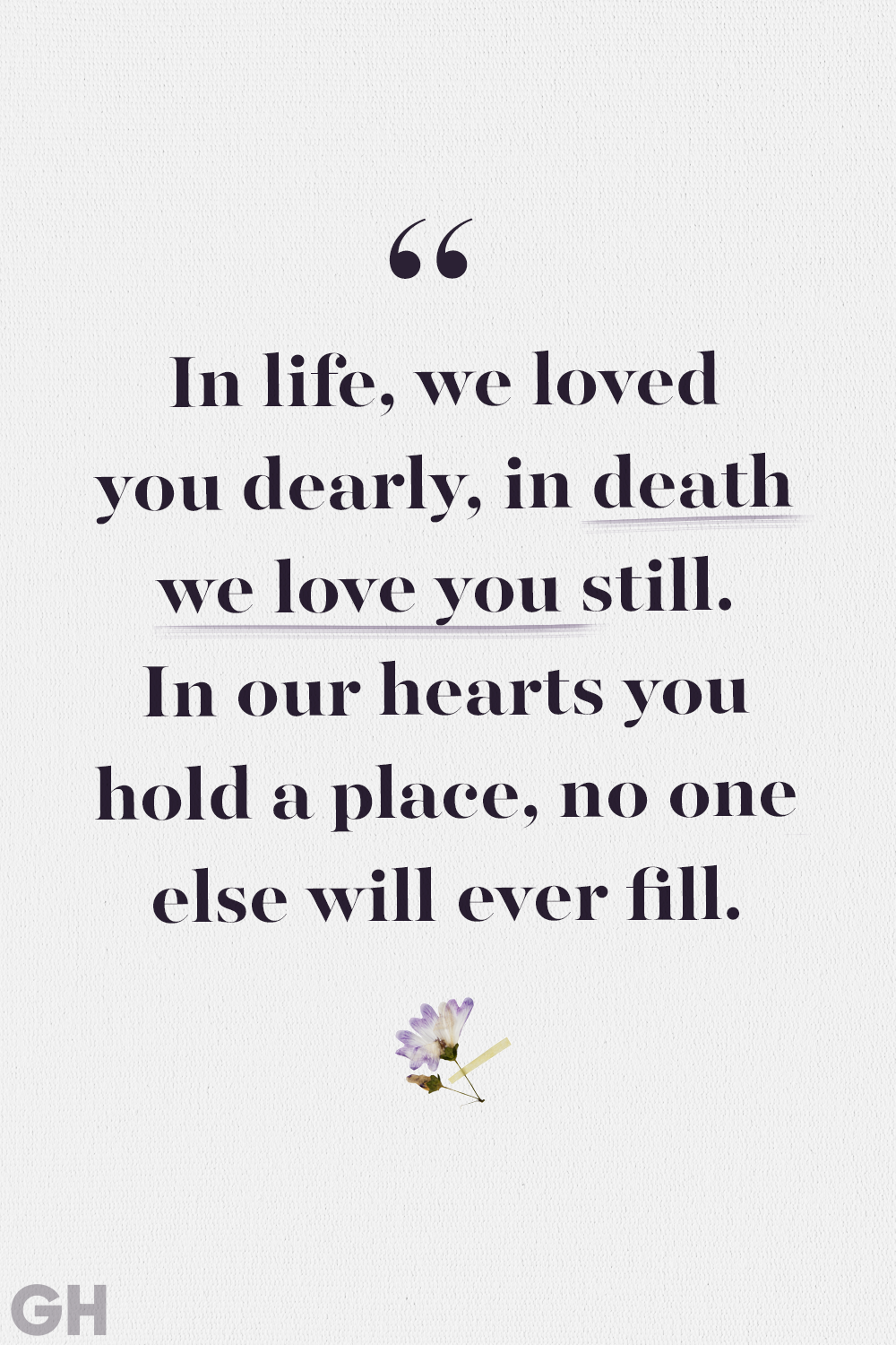 death quotes for loved ones