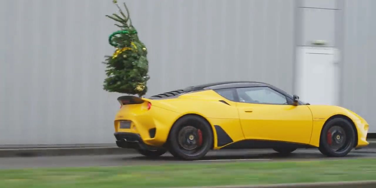 Gift Of The Lotus 2022 Christmas Lotus Gave Us The British Christmas Gymkhana We Didn't Know We Needed