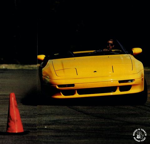 route et piste lotus elan se road test 1991