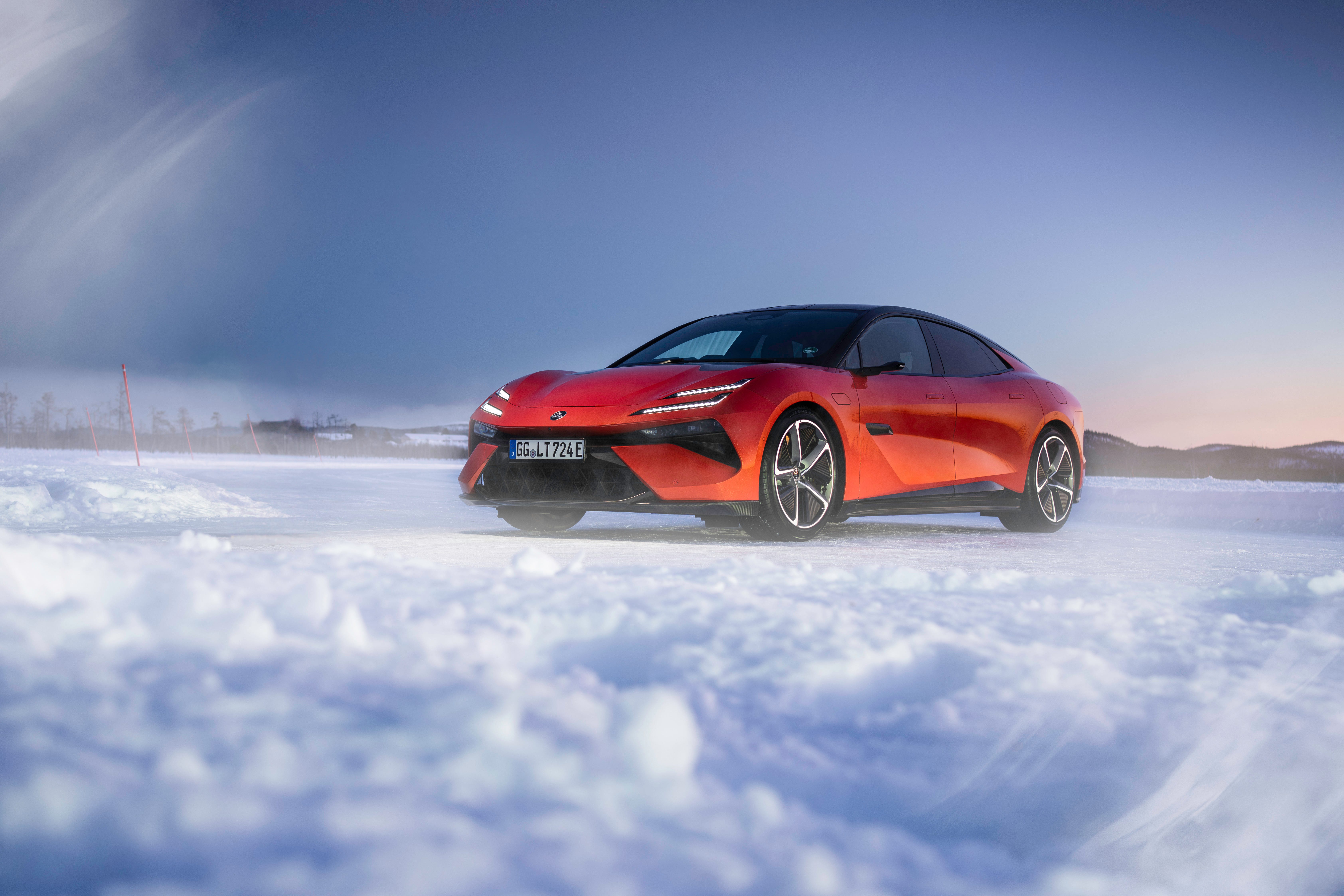 Sub-Zero Arctic Testing Helps Get the 2025 Lotus Emeya Ready to Rip