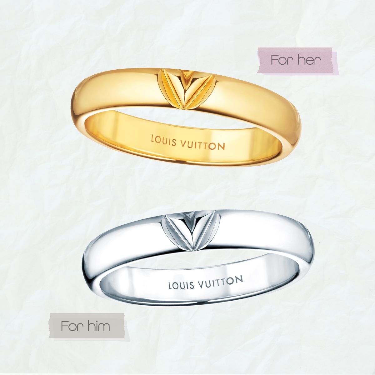 人気ブランドのカップルジュエリー ユニークデザインの結婚指輪 ペアリング6選