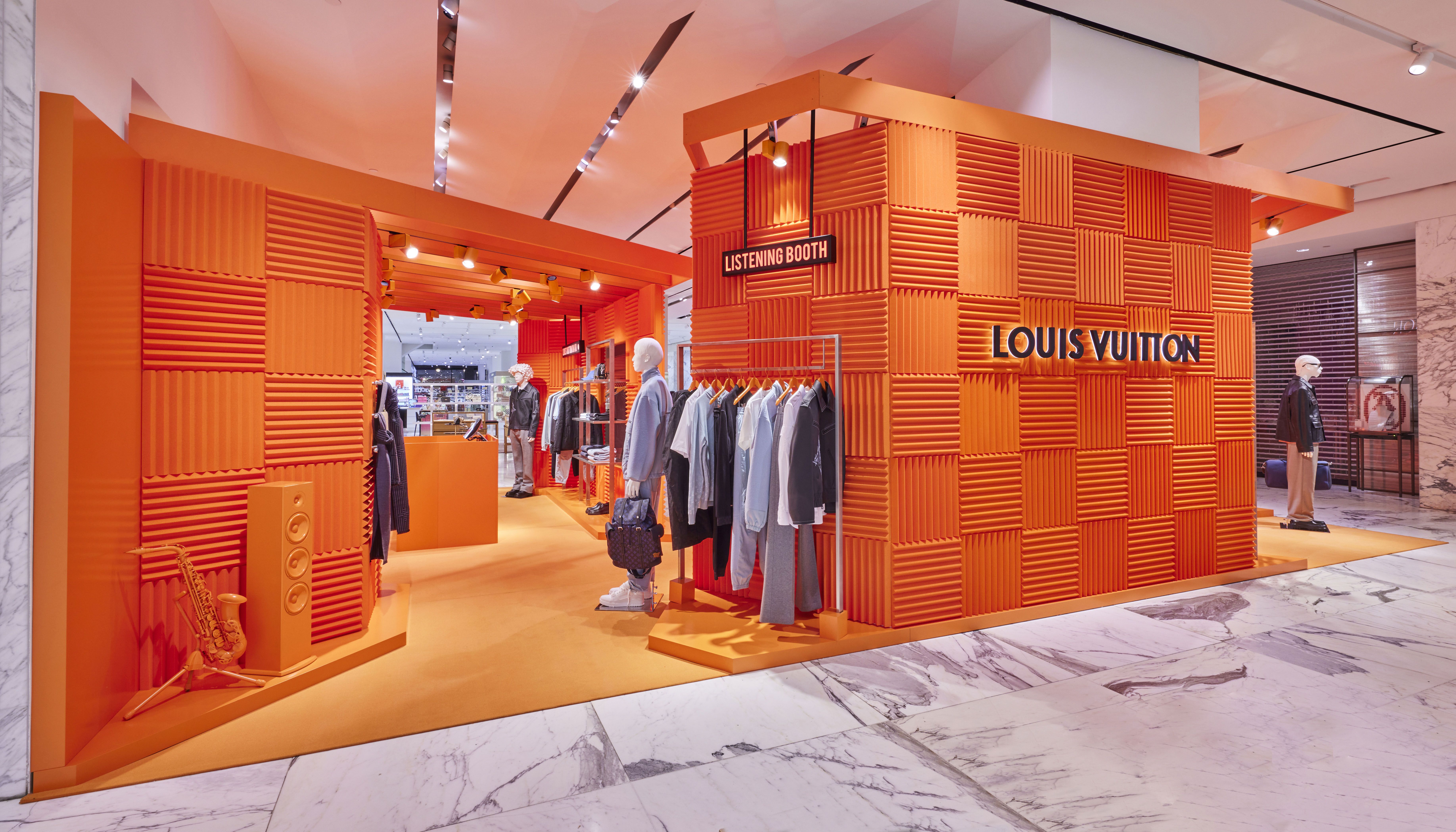 Louis Vuitton opent popup voor heren in de Bijenkorf Amsterdam