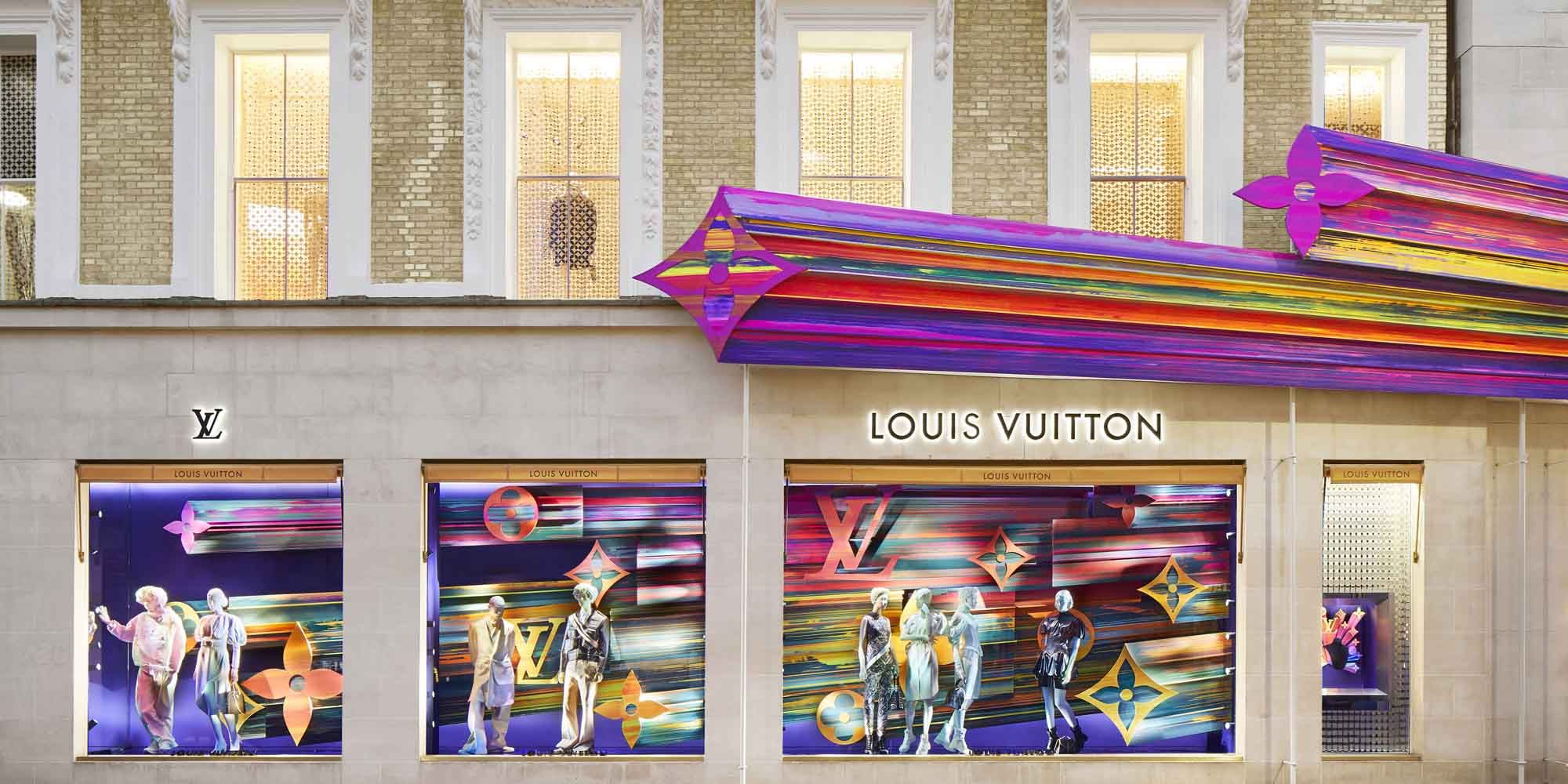 Dynamiek vacuüm spijsvertering Deze nieuwe Louis Vuitton-winkel in Londen wil je zien