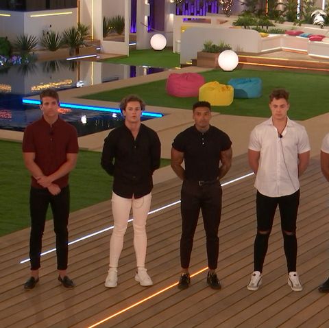 Love Island 2019, Day 5 – the boys at the recoupling