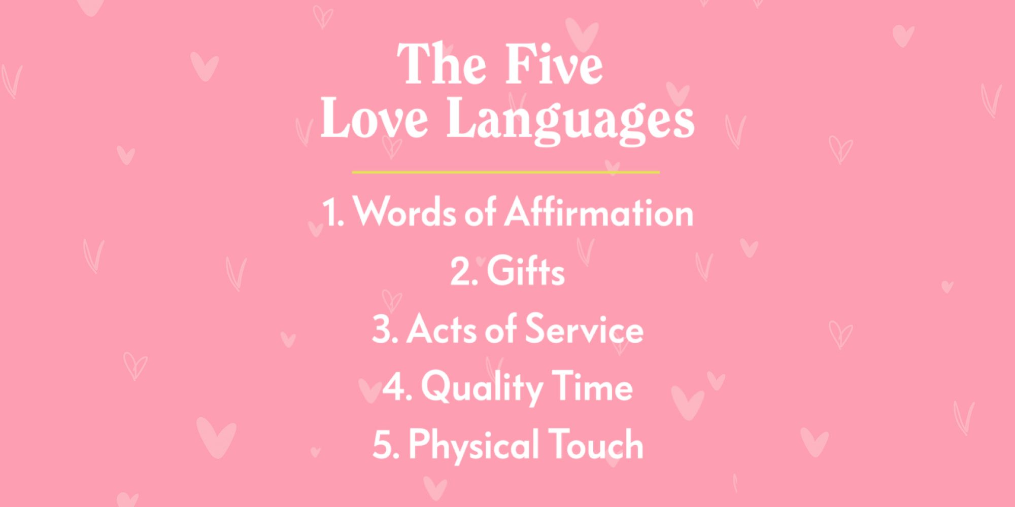 Here Are The Five Love Languages And Their Meanings