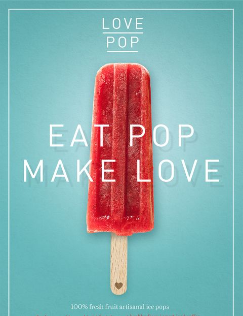 Ice pop, Frozen dessert, Poster, Material property, Advertising, Food, 