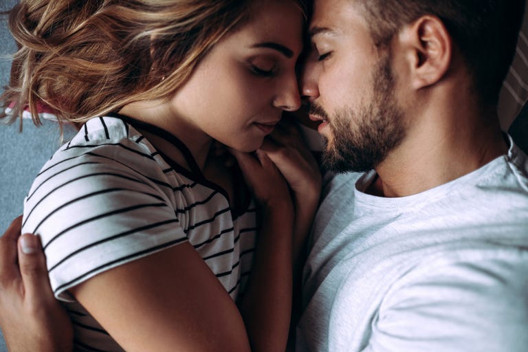 Loving Couple In Consoling Embrace