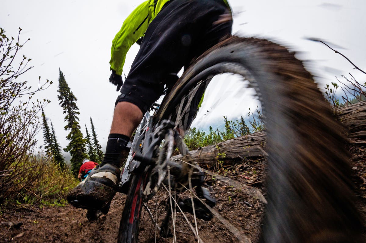 rain bike ride