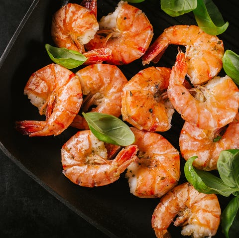 low calorie snacks - shrimp