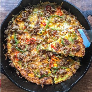 Low carb breakfast ideas pancakes and breakfast pizza