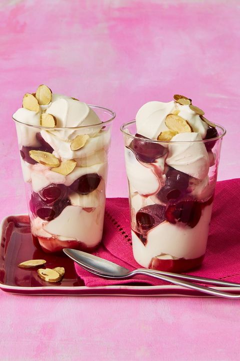 low-carb desserts berries jubilee